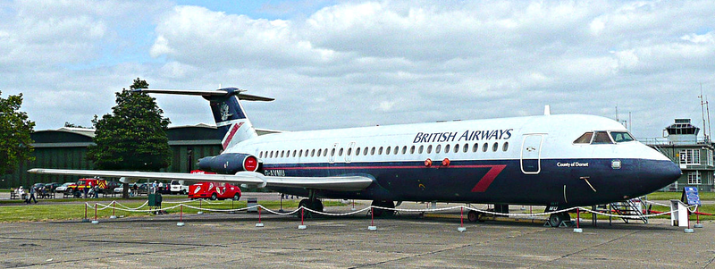 El avión del incidente. Wikimedia Commons